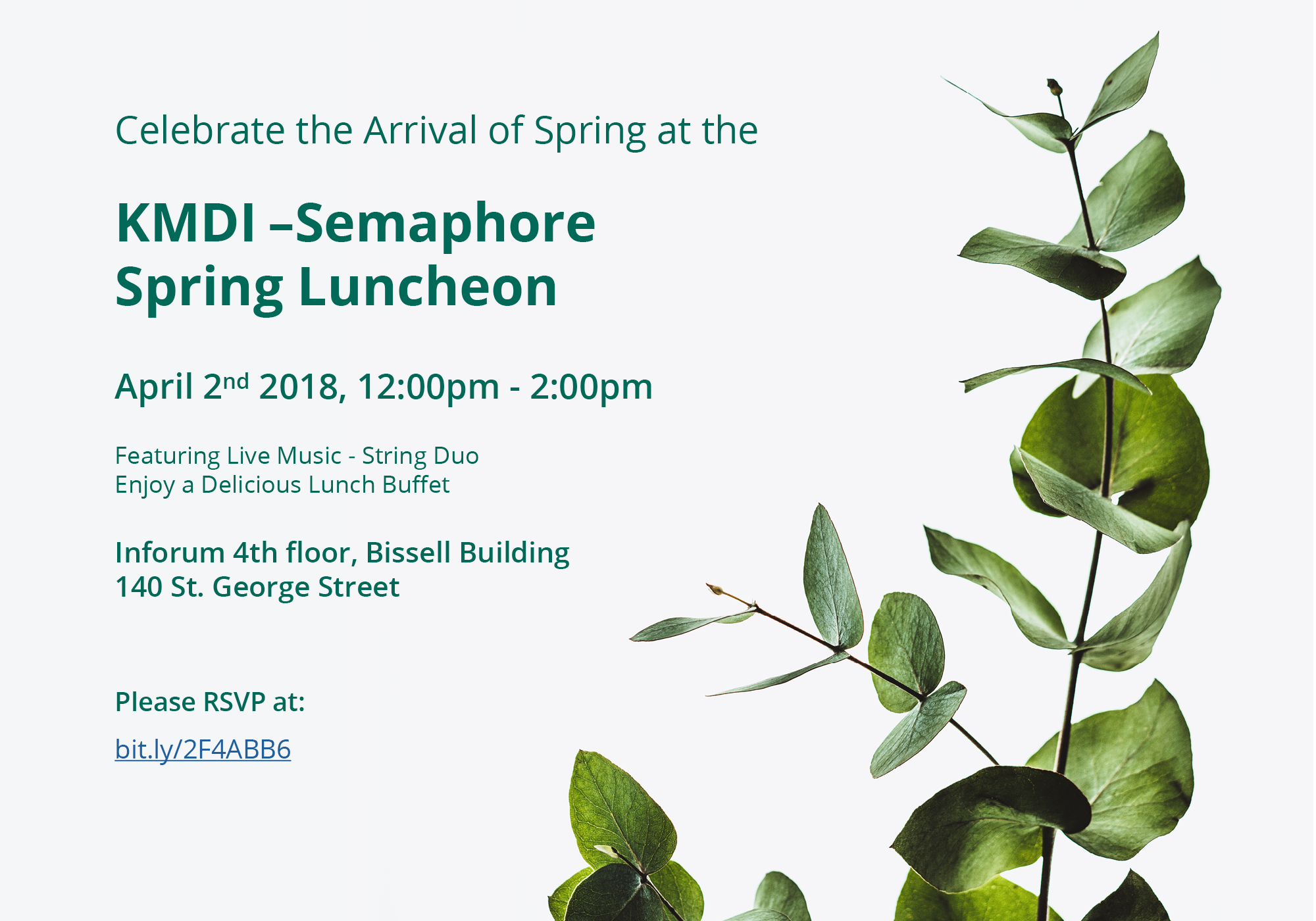 KMDI-Semaphore Spring Luncheon Poster