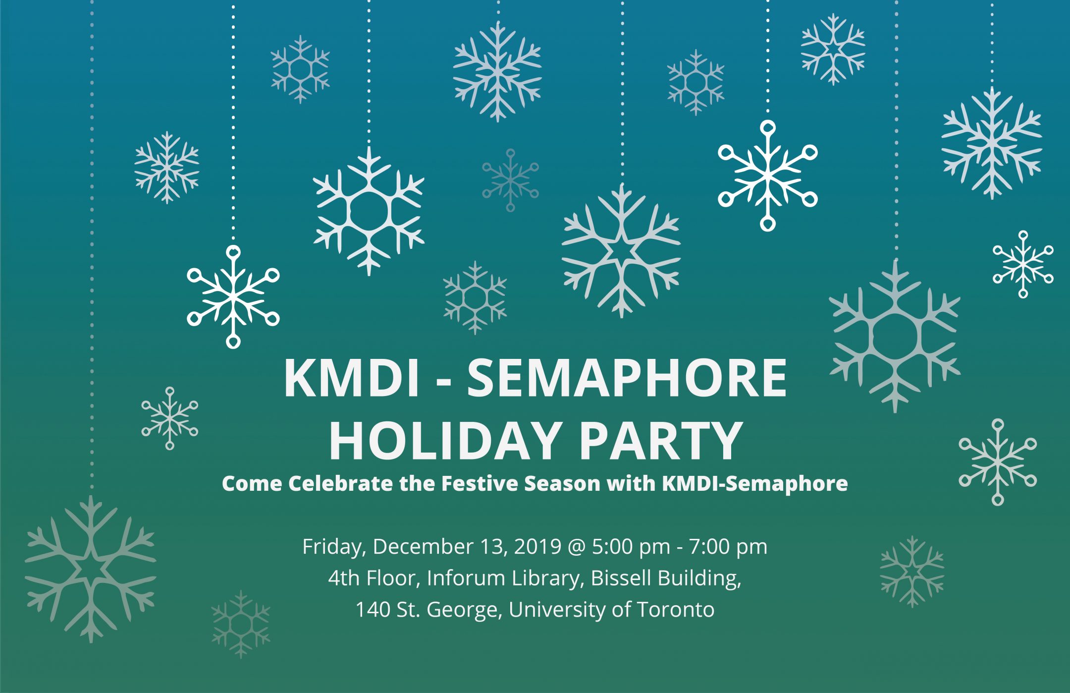 KMDI-Semaphore Holiday Party poster